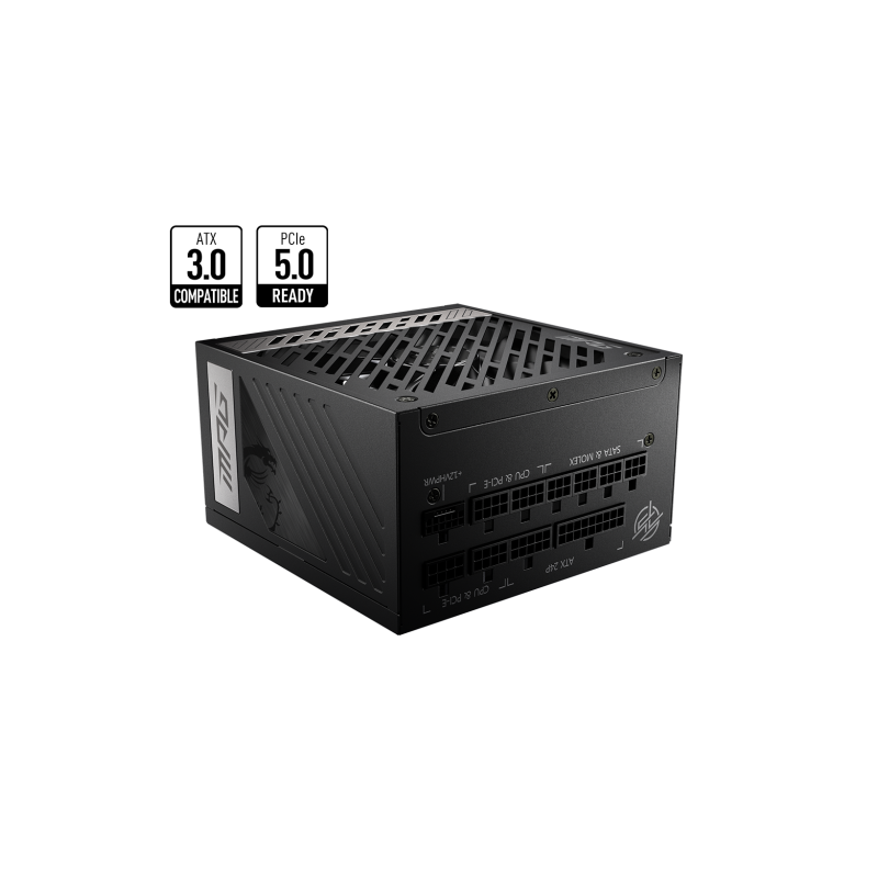 MSI MPG A850G PCIE5 unidad de fuente de alimentacion 850 W 24 pin ATX ATX Negro