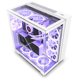 NZXT H9 Elite Midi Tower Blanco