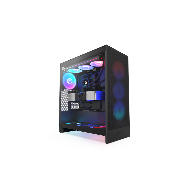 NZXT H7 Flow RGB Midi Tower Negro