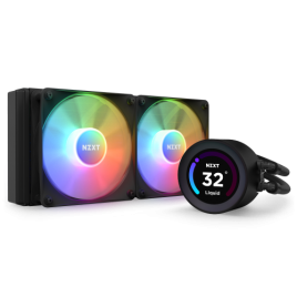 NZXT Kraken Elite 240 RGB Procesador Sistema de refrigeracion liquida todo en uno 12 cm Negro 1 piezas