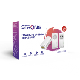 Strong Powerline WiFi 600 Triple Pack V2 600 Mbit s Ethernet Blanco 3 piezas