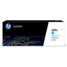 HP LaserJet Cartucho de toner Original 659X cian de alta capacidad