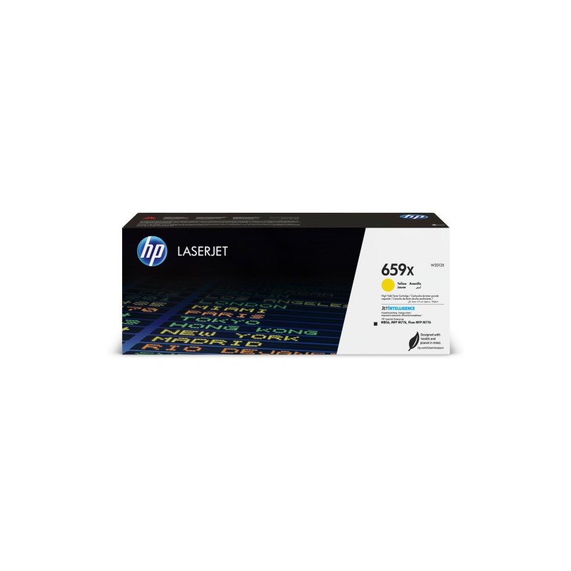 HP LaserJet Cartucho de toner Original 659X amarillo de alta capacidad