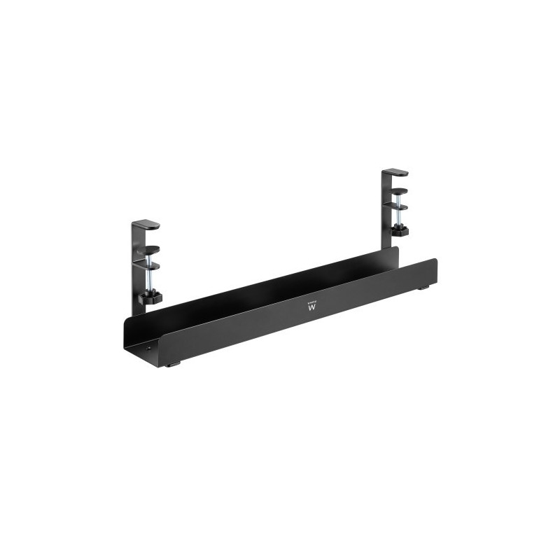 Ewent EW1548 organizador de cables Escritorio Bandeja de cables Negro 1 piezas