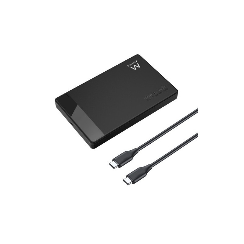 Ewent EW7073 caja para disco duro externo Carcasa de disco duro SSD Negro 25