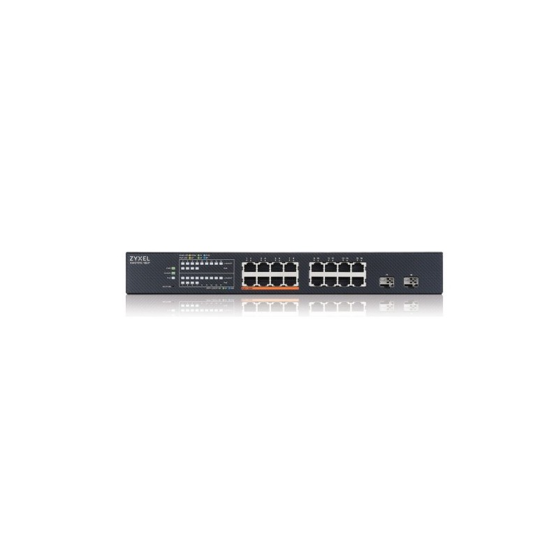 Zyxel XMG1915 18EP Gestionado L2 25G Ethernet 100 1000 2500 Energia sobre Ethernet PoE