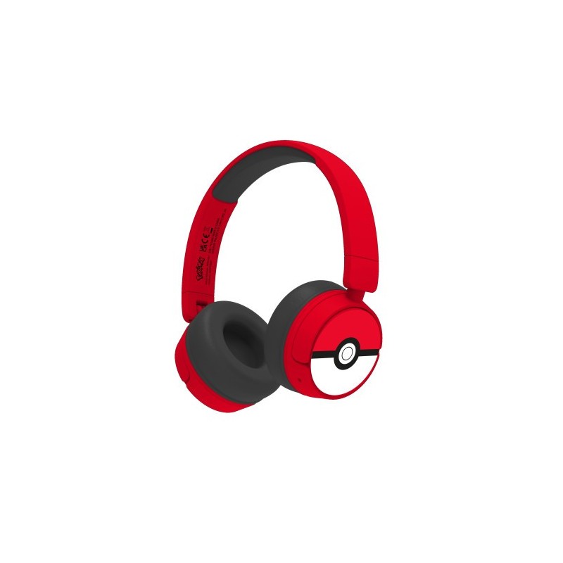 AURICULARES KIDS BT POKe BALL ROJO OTL TECHNOLOGIES REDSTRING PK1000