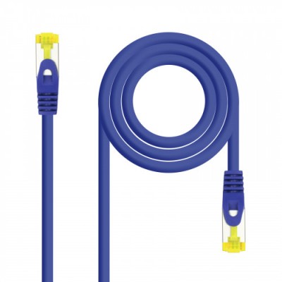 Nanocable Cable de red latiguillo RJ45 LSZH Cat6A SFTP AWG26 Azul 10 m