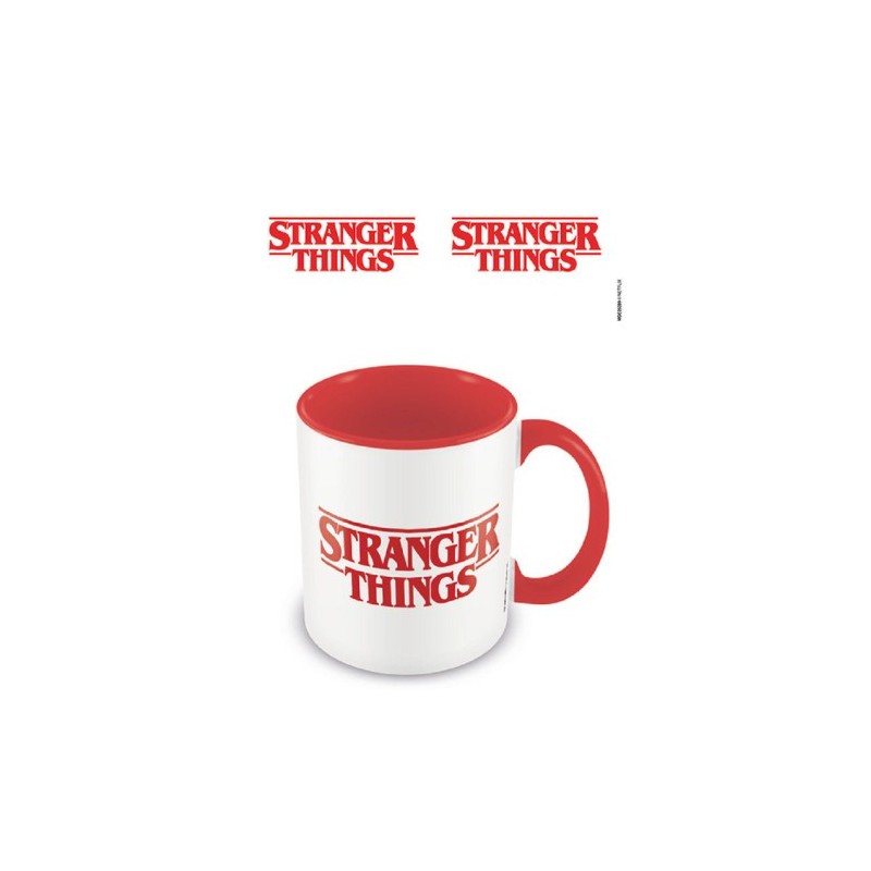 TAZA STRANGER THINGS LOGO PYRAMID INTERNATIONAL REDSTRING MGC25289