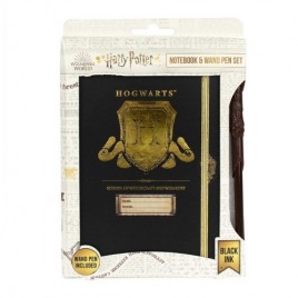 SET DE CUADERNO Y BOLiGRAFO HARRY POTTER HOGWARTS BLUE SKY REDSTRING HP148482