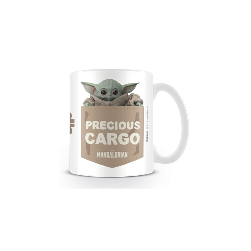 TAZA BLANCA THE MANDALORIAN PRECIOUS CARGO PYRAMID INTERNATIONAL REDSTRING MG25845