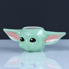 TAZA DESAYUNO FORMA THE MANDALORIAN BABY YODA PYRAMID INTERNATIONAL REDSTRING SCMG25972