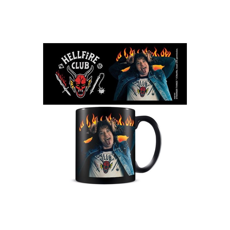 TAZA HELLFIRE CLUB EDDIE NEGRA 315 ML PYRAMID INTERNATIONAL REDSTRING MGB27682