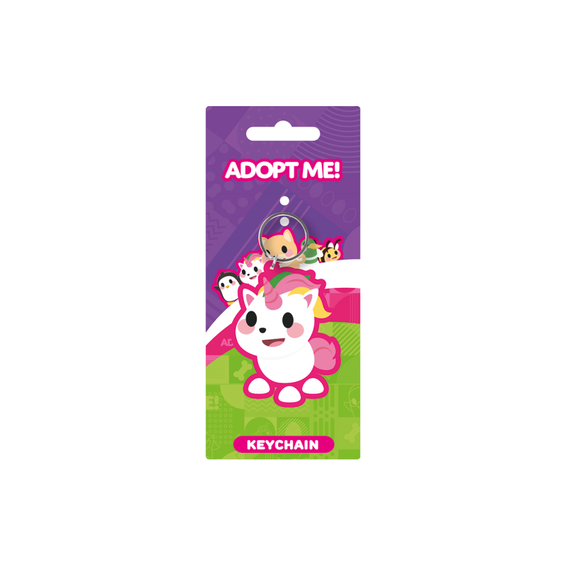 LLAVERO UNICORNIO ADOPT ME 6 CM PYRAMID REDSTRING RK39481C