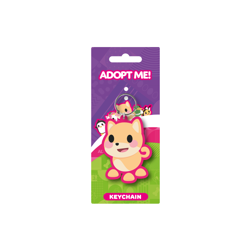 LLAVERO PERRO ADOPT ME 6 CM PYRAMID REDSTRING RK39480C