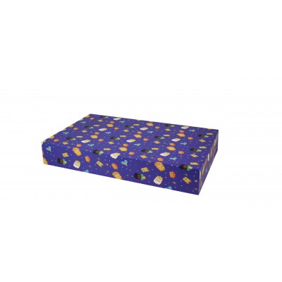 CAJA PLEGABLE REYES MAGOS 43x26x65 CM COLORES SURTIDOS BISMARK 333604