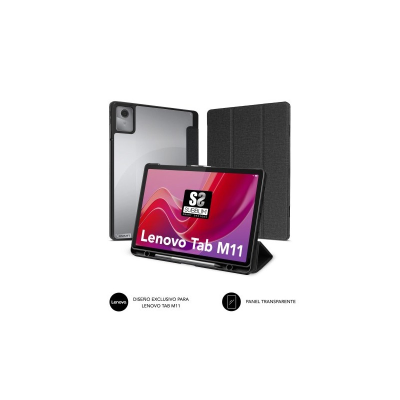 SUBBLIM CLEAR SHOCK CASE LENOVO TAB M11