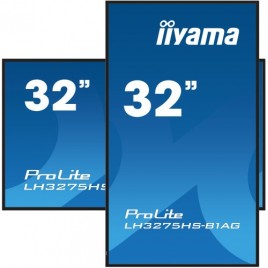 iiyama ProLite Pantalla plana para senalizacion digital 813 cm 32 LCD Wifi 500 cd m Full HD Negro Procesador incorporado Androi