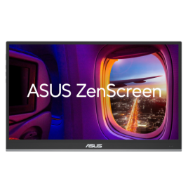 ASUS ZenScreen MQ16AHE pantalla para PC 396 cm 156 1920 x 1080 Pixeles Full HD OLED Plata