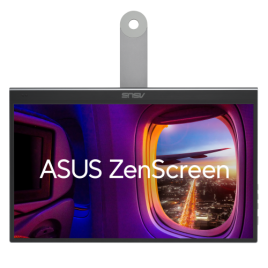 ASUS ZenScreen MQ16AHE pantalla para PC 396 cm 156 1920 x 1080 Pixeles Full HD OLED Plata