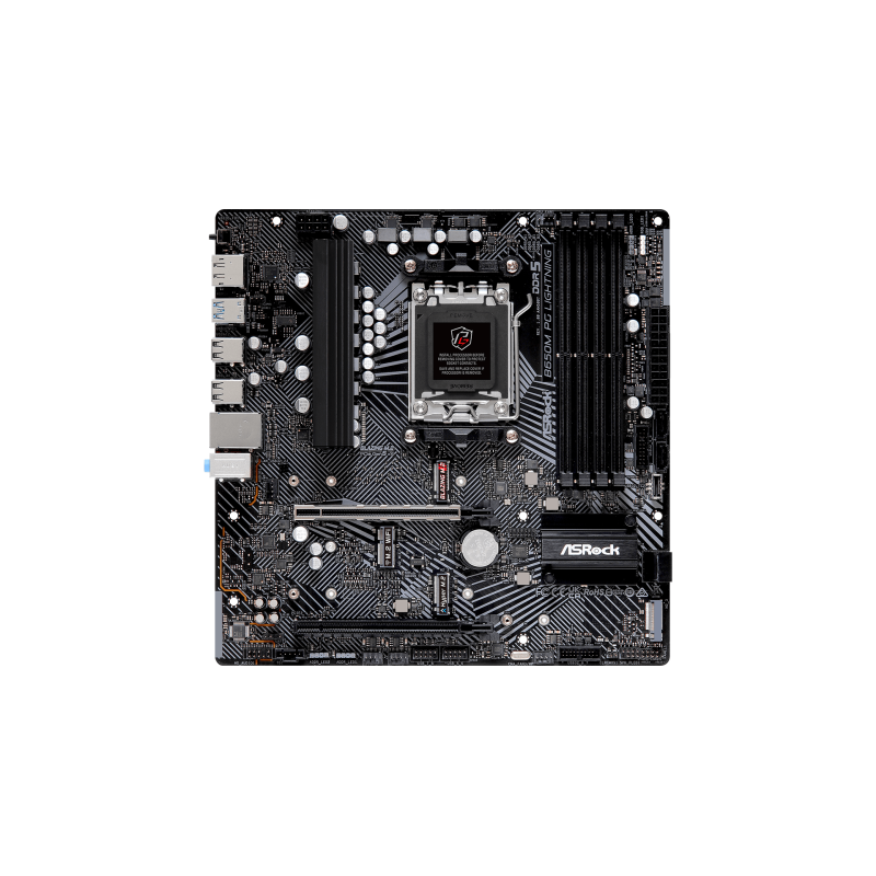 Asrock B650M PG Lightning AMD B650 Zocalo AM5 micro ATX