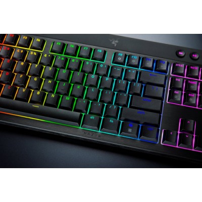 TECLADO RAZER BLACKWIDOW V4 LOW PROFILE ORANGE SWITCH ESPANOL RZ03 05451200 R311