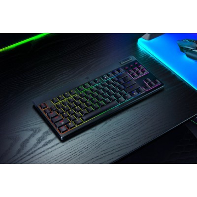 TECLADO RAZER BLACKWIDOW V4 LOW PROFILE ORANGE SWITCH ESPANOL RZ03 05451200 R311