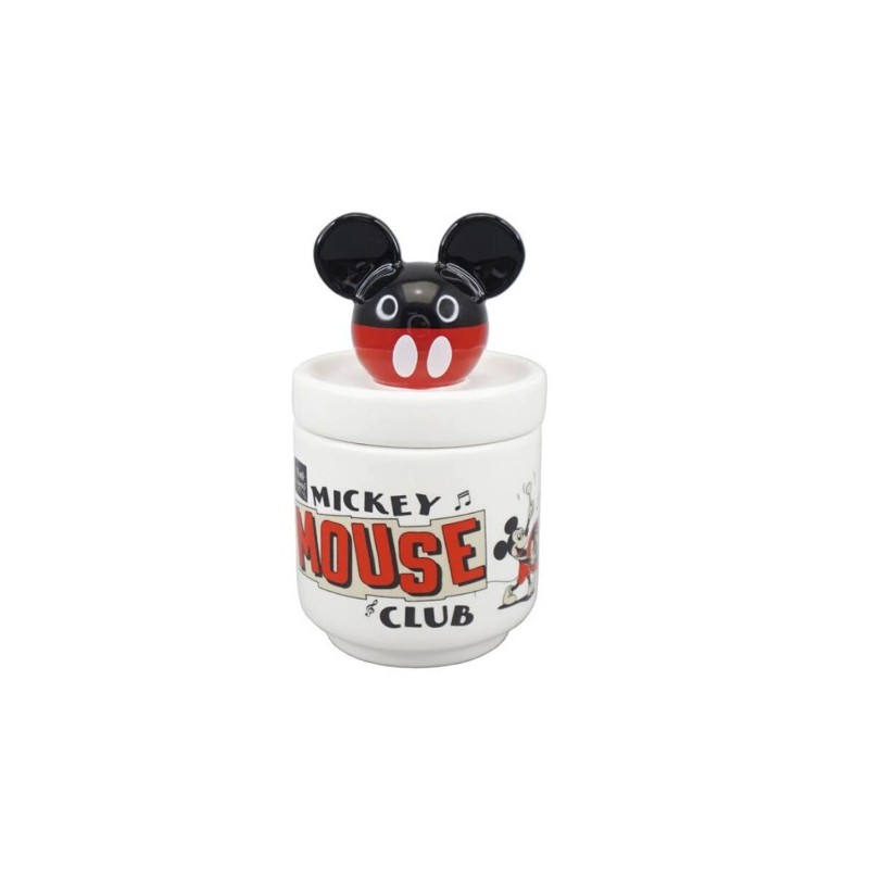 BOTE CON TAPA MICKEY MOUSE CLUB 14 CM HALF MOON BAY REDSTRING JARSLSDC05