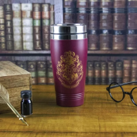 HARRY POTTER VASO DE VIAJE TERMO HOGWARTS V2 PALADONE REDSTRING PP4256HPV2