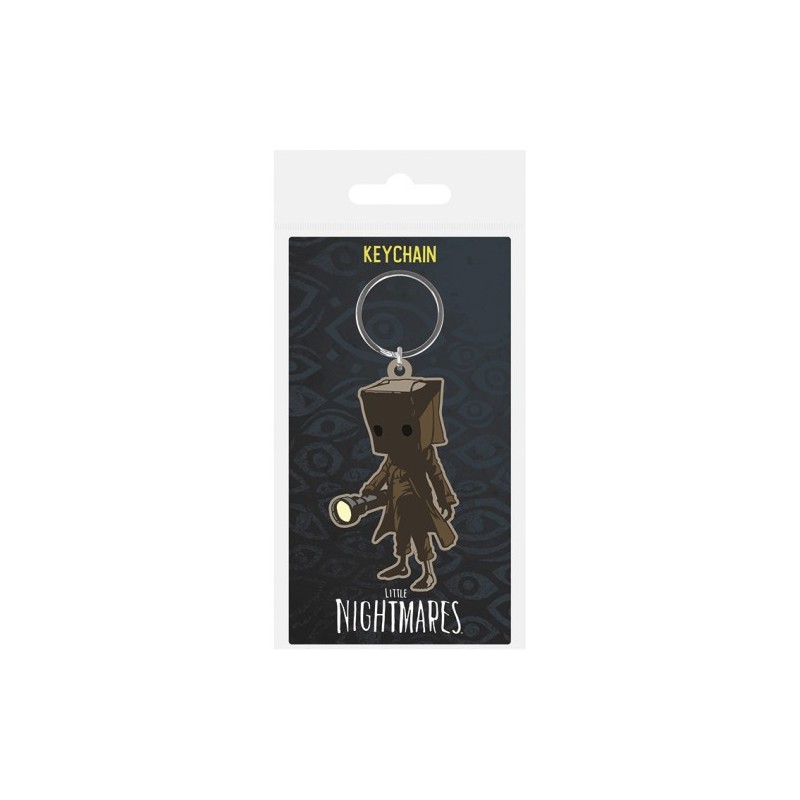 LLAVERO DE GOMA LITTLE NIGHTMARES MONO PYRAMID REDSTRING RK39346C