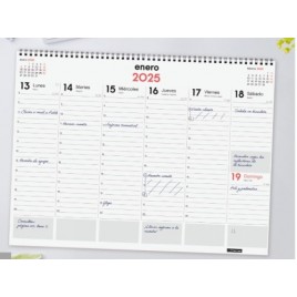 VADE 2025 ESPIRAL SEMANA VISTA VERTICAL 420X310MM FINOCAM 780260025