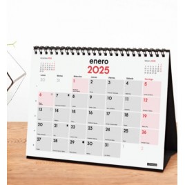 CALENDARIO 2025 SOBREMESA NEUTRO ESCRIBIR XS 140X150MM FINOCAM 780140025