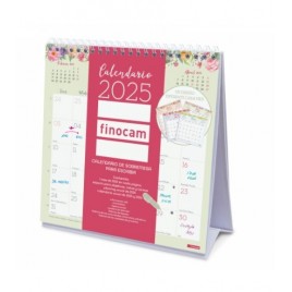 CALENDARIO 2025 SOBREMESA TRENDY DESIGN ESCRIBIR 190X190MM FINOCAM 787060125