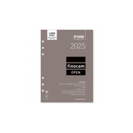 RECAMBIO ANUAL 2025 R1098 OPEN1000 155X215MM DIA PAGINA FINOCAM 711680025