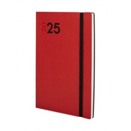 AGENDA 2025 DYNAMIC MARA Y10 140X204MM SEMANA VISTA VERTICAL ROJO FINOCAM 621123025