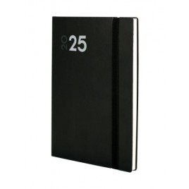 AGENDA 2025 DYNAMIC MARA Y10 140X204MM SEMANA VISTA VERTICAL NEGRO FINOCAM 621126025