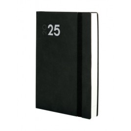 AGENDA 2025 DYNAMIC MARA Y10 140X204MM DIA PAGINA NEGRO FINOCAM 621166025