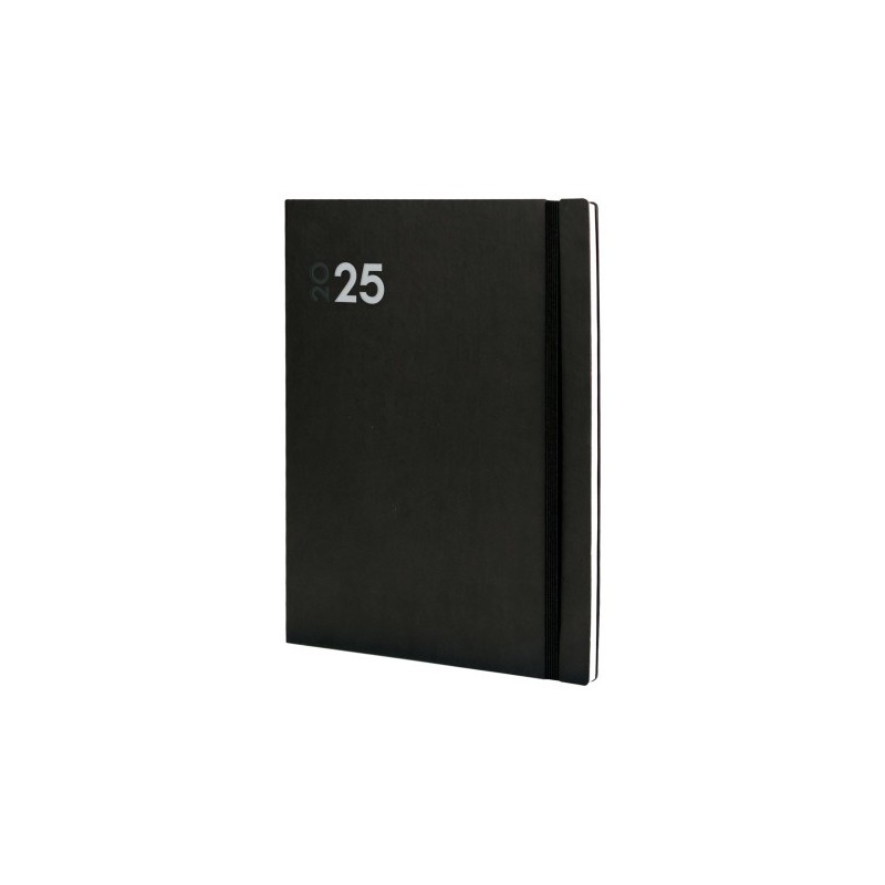 AGENDA 2025 DYNAMIC MARA Y12 210X270MM SEMANA VISTA VERTICAL NEGRO FINOCAM 621146025