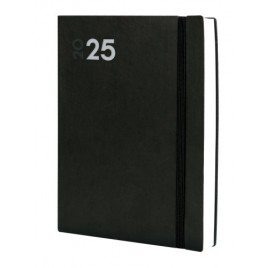 AGENDA 2025 DYNAMIC MARA Y12 210X270MM DIA PAGINA NEGRO FINOCAM 621186025