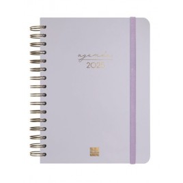 AGENDA 2025 TRENDY ALMA E10 155X212MM DIA PAGINA LILA FINOCAM 762040225