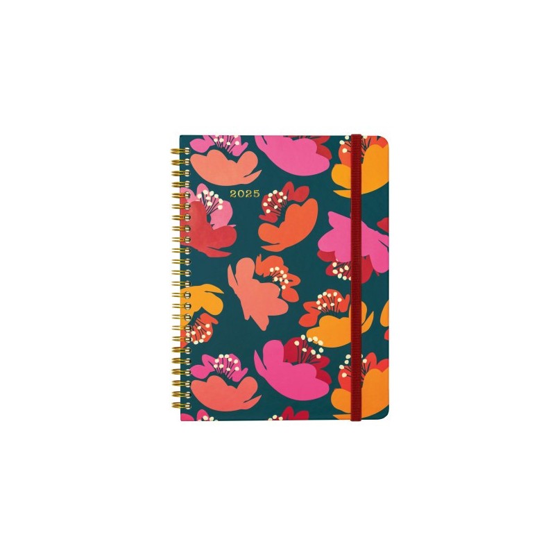 AGENDA 2025 TRENDY YOU E10 155X212MM SEMANA VISTA HORIZONTAL TULIP FINOCAM 760042725