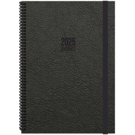 AGENDA 2025 TOKIO DIA PAGINA 17X24 NEGRO CASTELLANO INGRAF 355562