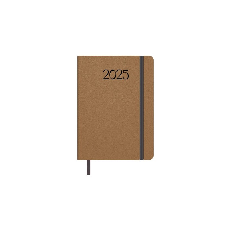 AGENDA 2025 SAMBA DIA PAGINA 15 X 21 CM COLOR CAMEL DOHE 12880 25