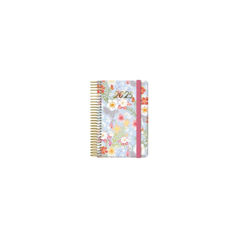 AGENDA 2025 CUTE SEMANA VISTA BOLSILLO 85 X 13 CM MODELO GARDENIA DOHE 12907 25