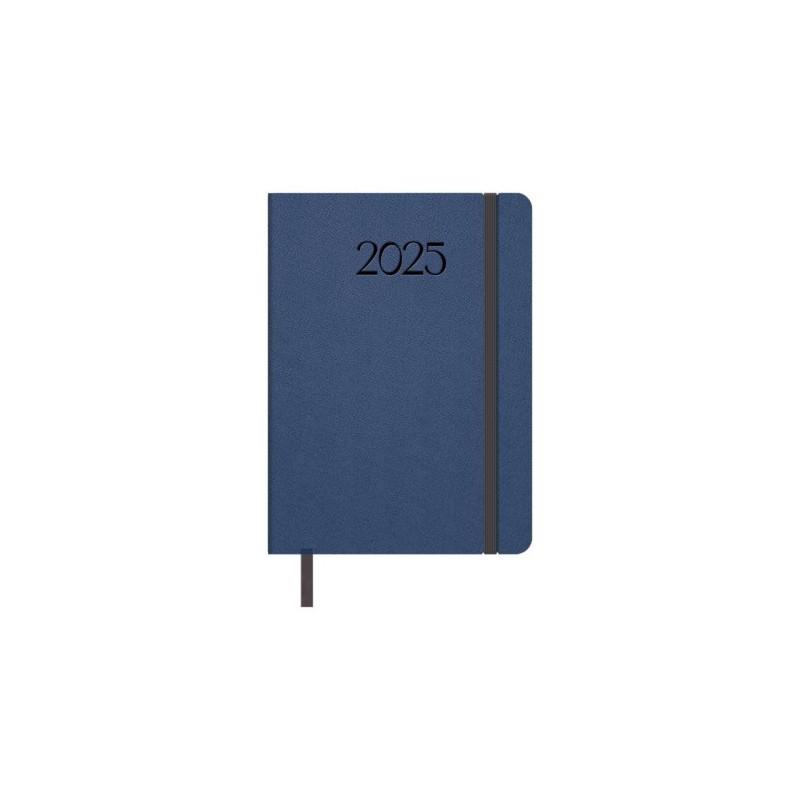 AGENDA 2025 MANHATTAN DIA PAGINA 14 X 20 CM COLOR AZUL DOHE 12866 25