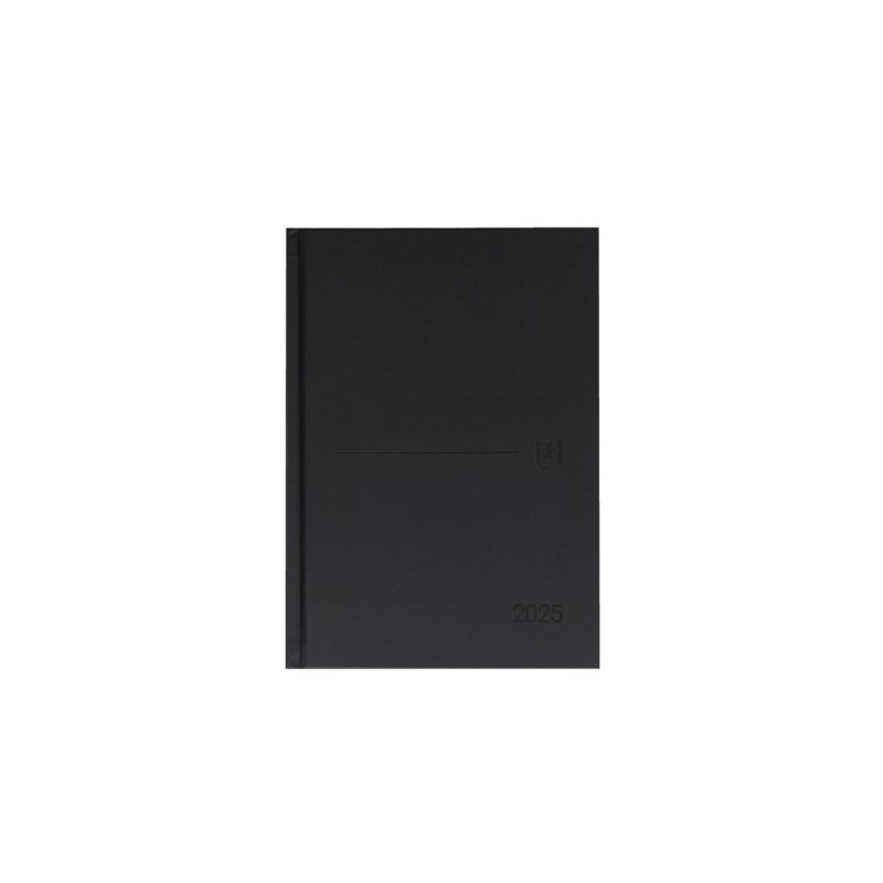 AGENDA 2025 MINIMAL A5 15X21CM SEMANA VISTA COLOR NEGRO OXFORD 400189880