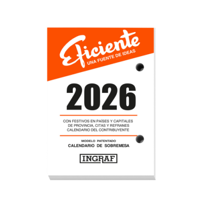 BLOC BUFFET 2026 INGRAF CASTELLANO INGRAF 356408