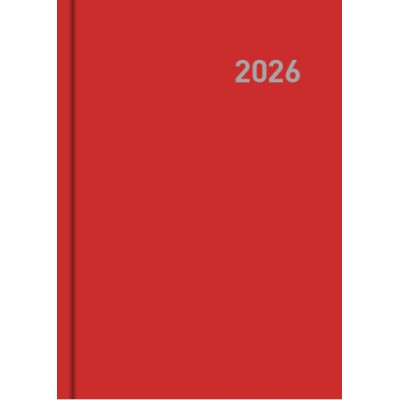 AGENDA 2026 PARIS D P 15x21 ROJO CASTELLANO INGRAF 356412