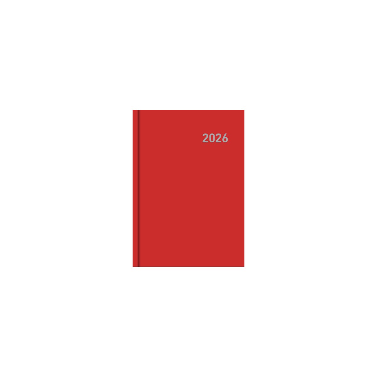 AGENDA 2026 PARIS D P 15x21 ROJO CASTELLANO INGRAF 356412