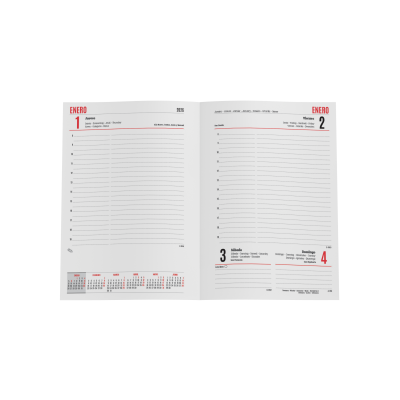 AGENDA 2026 PARIS D P 15x21 AZUL MARINO CASTELLANO INGRAF 356413